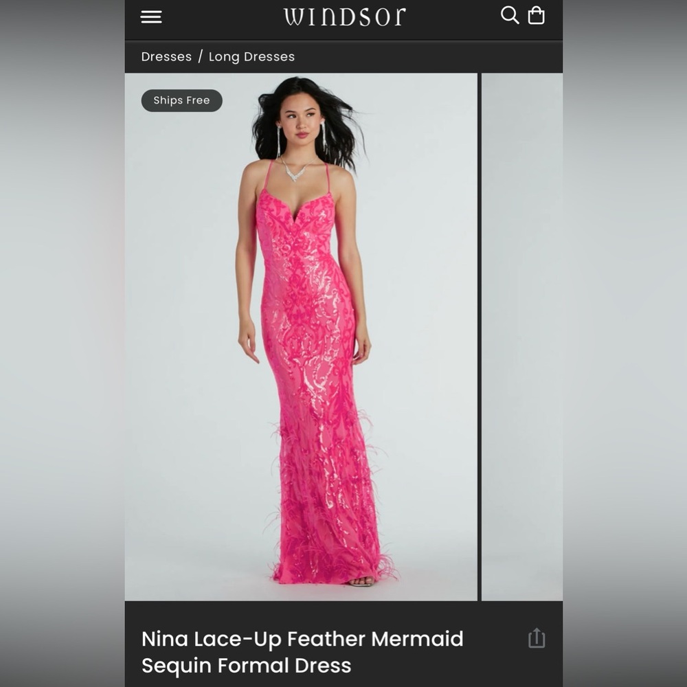 Windsor Hot Pink Dress
